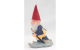 Skiing Gnome Candle 1