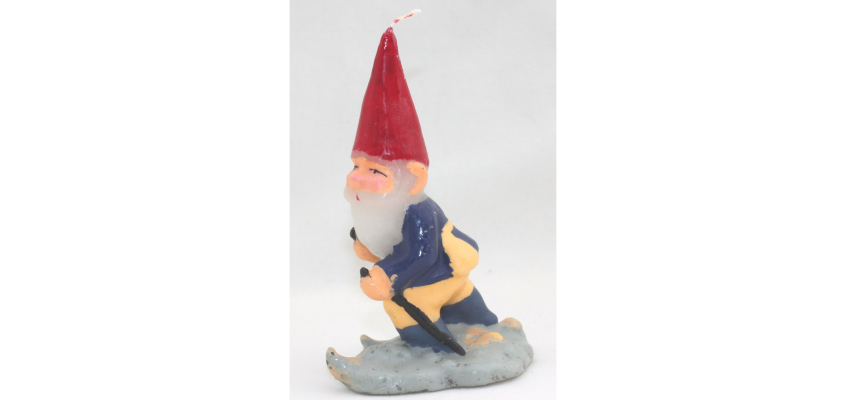 SKIING GNOME CANDLE BY CODY FOSTER AND CO.