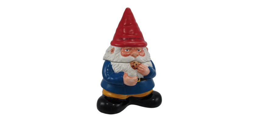 Gnome Sweet Gnome COOKIE JAR