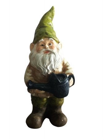 Gnome with Watering Can Statue